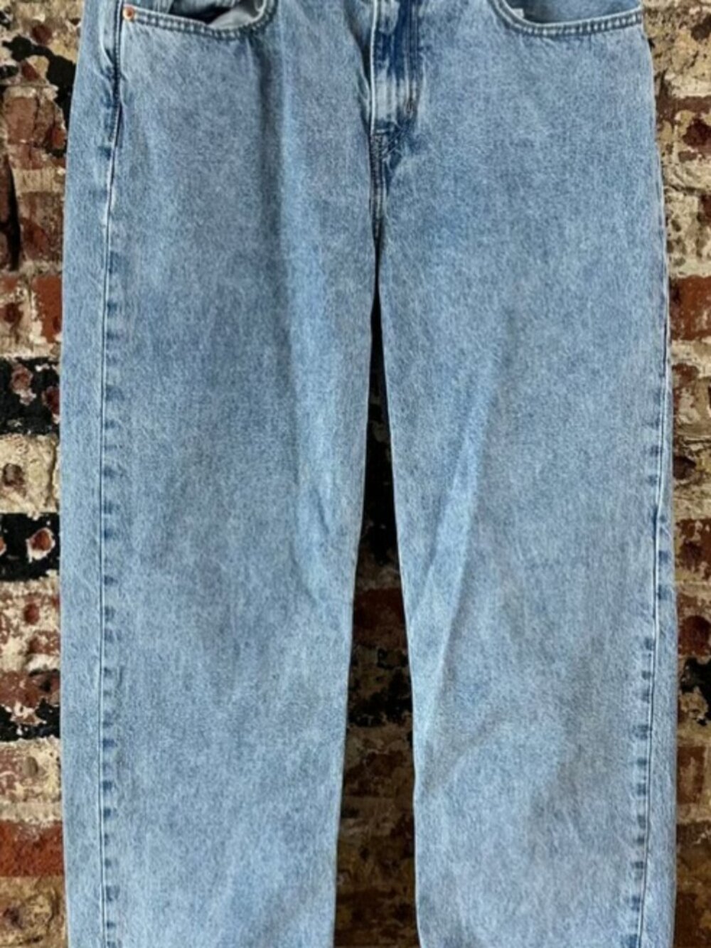 Low Pro Straight Womens 30 Lighter Blue Denim Jeans 32x29.5"